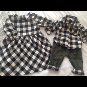 Hanna Andersson Buffalo Plaid Dress VVGUC